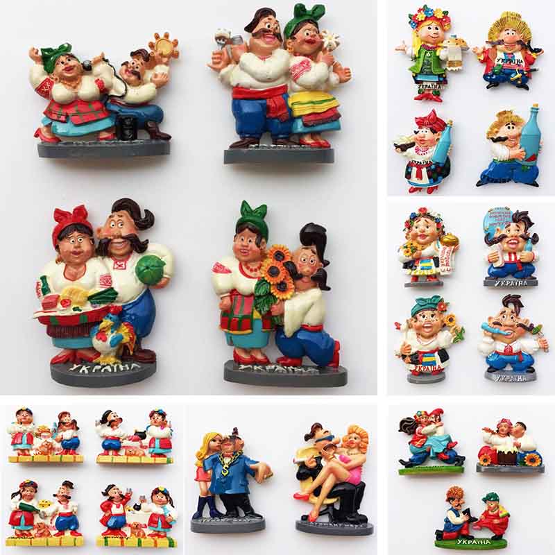 Ukrainian Folk 3D Fridge Magnet