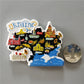 Ukrainian Folk 3D Fridge Magnet