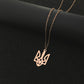 Ukrainian Symbol Trident Necklace